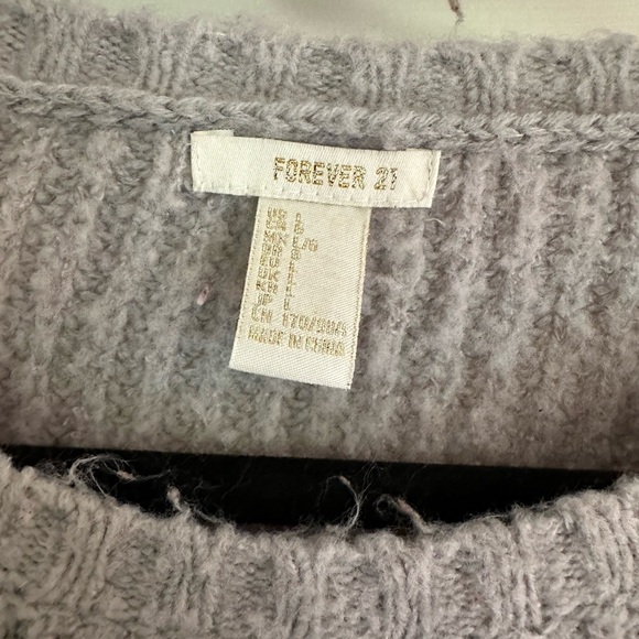 Grey Sweater - Large - Picture 2 of 2